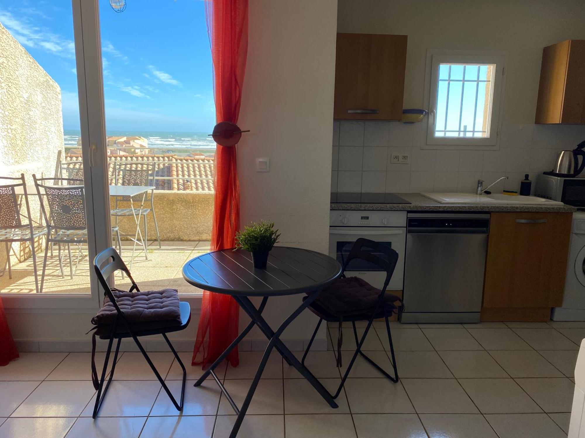 Saint-Pierre-la-Mer  T3 Vue Mer Et Plage, Avec Wifi Et Parking מראה חיצוני תמונה